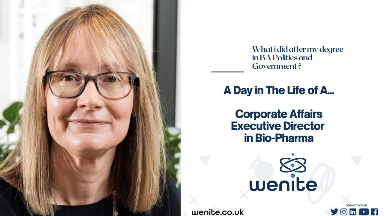 A Day in the life of A Corporate Affairs Executive Director in Bio-Pharma