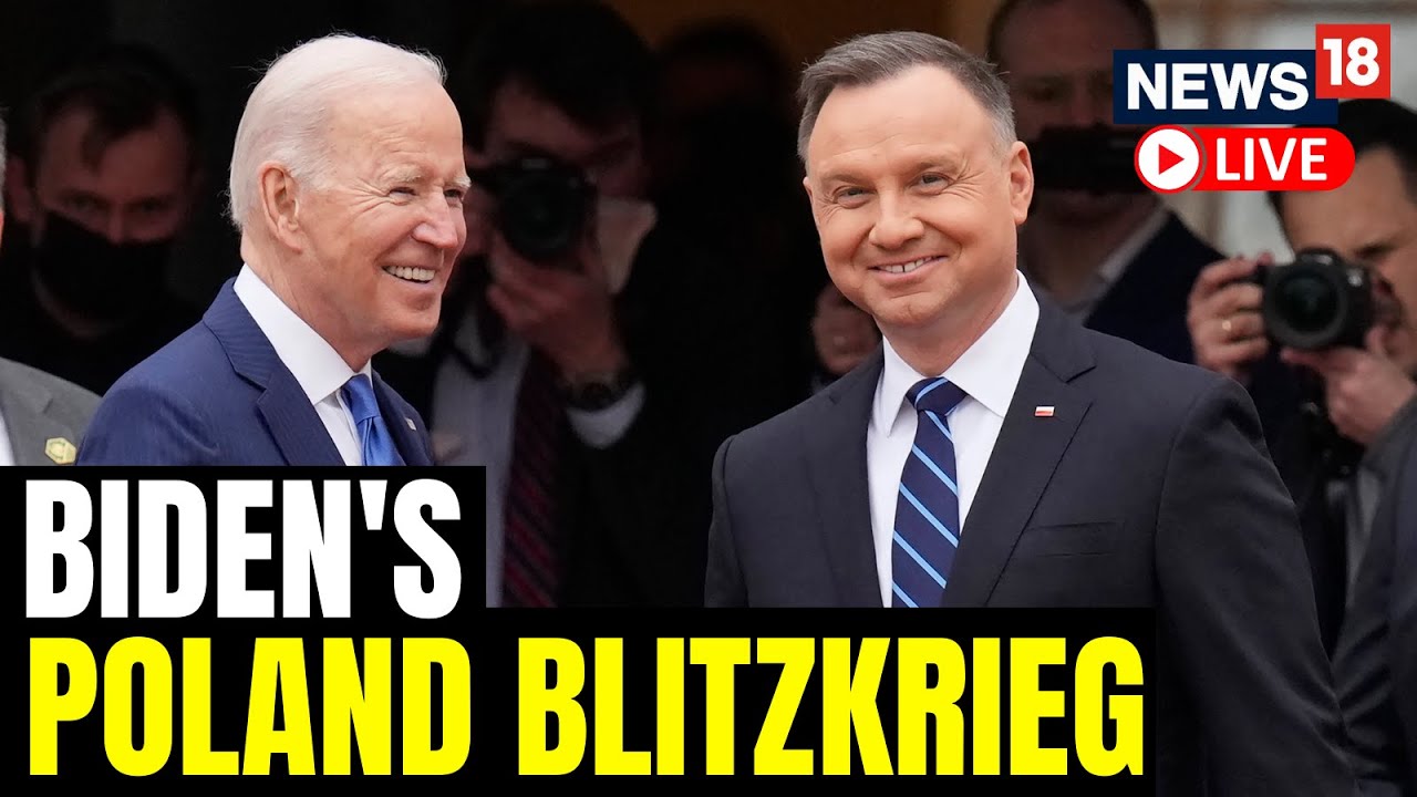 Joe Biden Visits Poland & Addresses meeting With President Andzej Duda | Joe Biden Poland Visit LIVE
