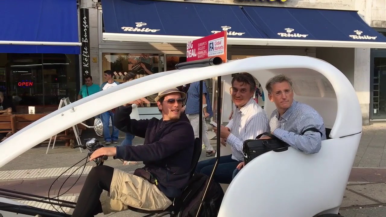Velotaxi-Shuttleservice - IFA - Messe Berlin, 2017