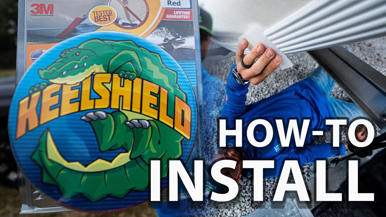Как установить защитный кожух для киля KeelShield