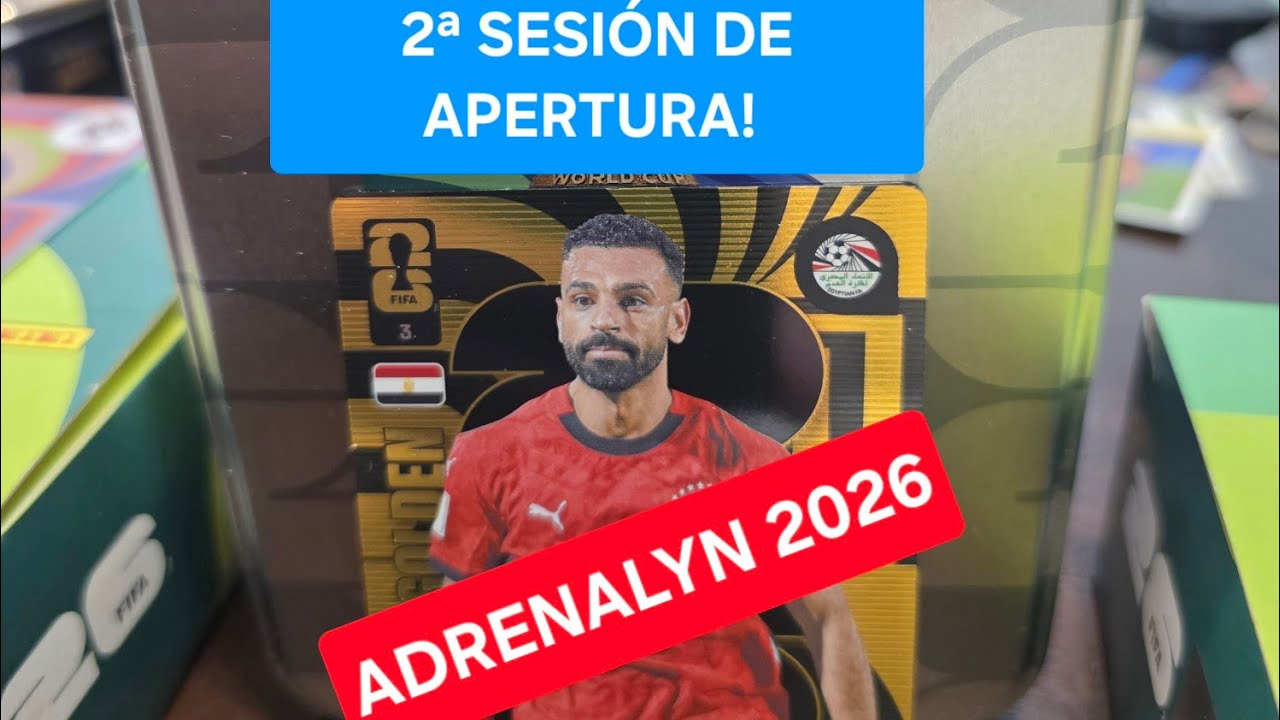 Mundial 2026 Adrenalyn - Nueva sesión de apertura🔥 #Wc2026 #Asmr #Unboxing #Panini #Tradingcards