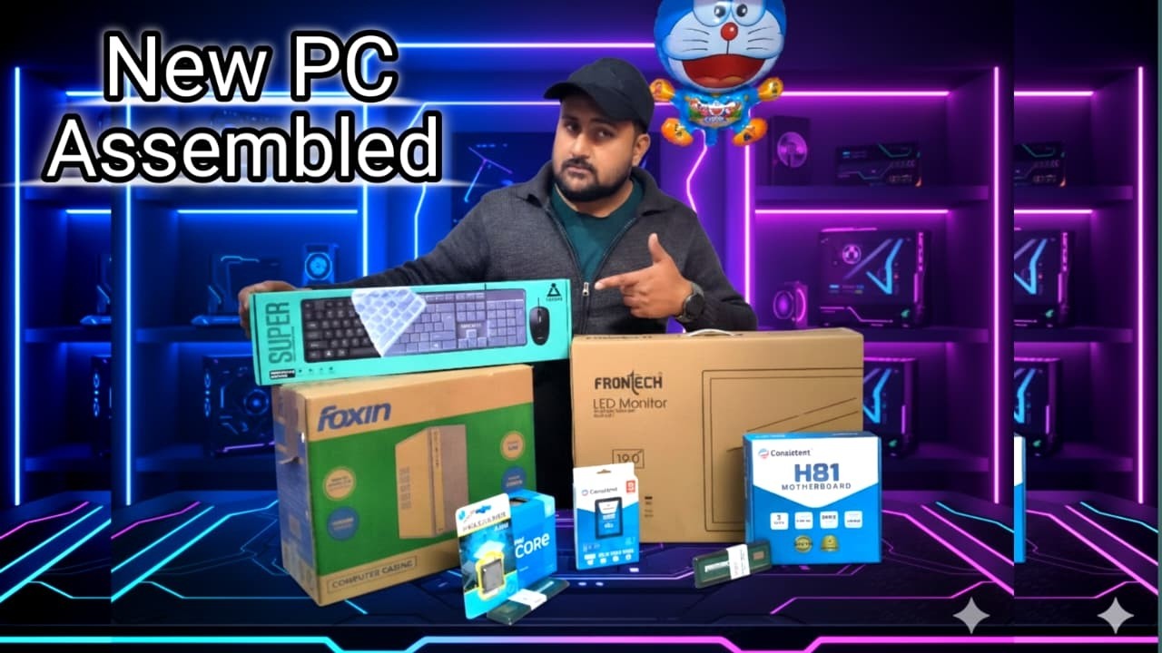 Budget Gaming PC – Intel Core i5 4th Gen Assembled Computer with SSD Option