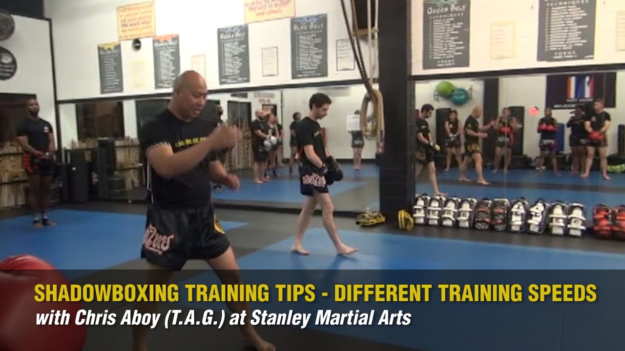 Shadowboxing Training Tips – Different Training Speeds