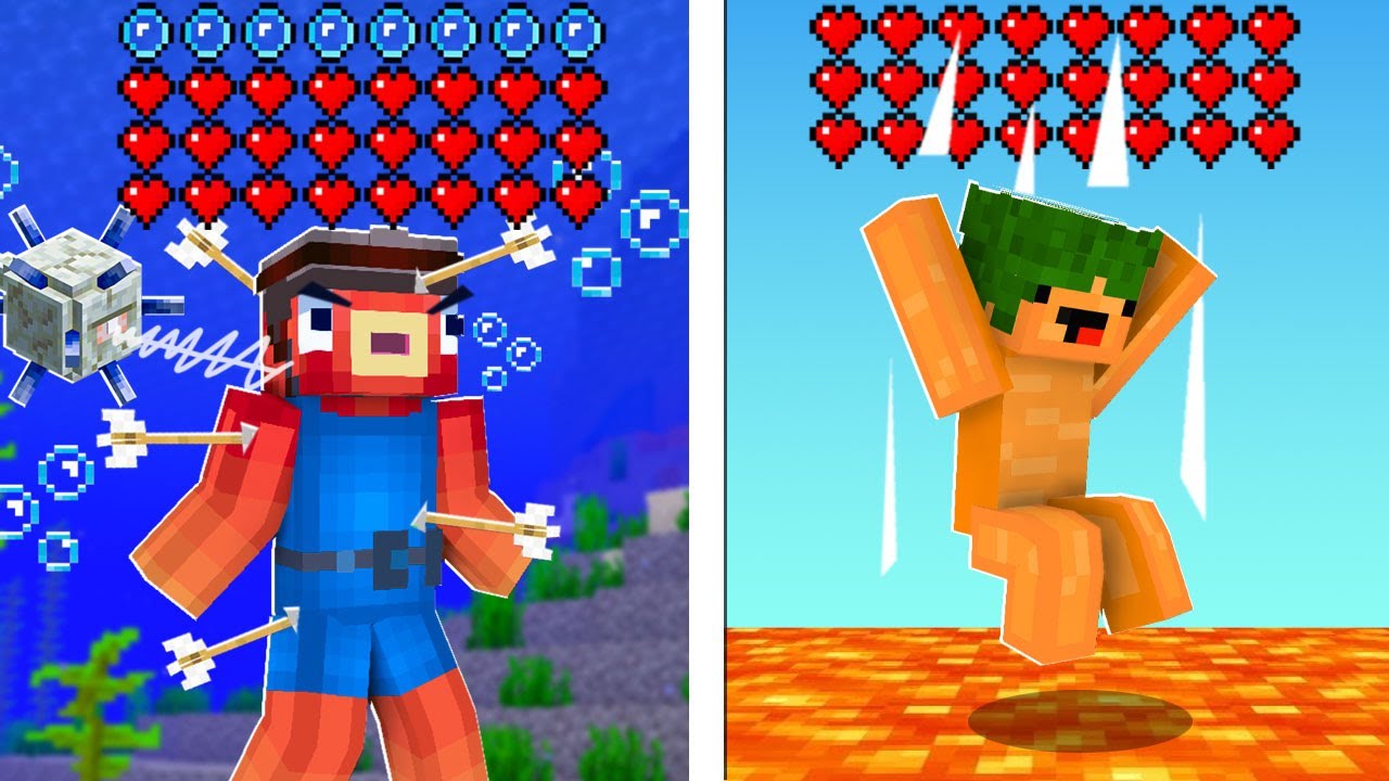 Whoever dies first while being IMMORTAL wins! Minecraft!