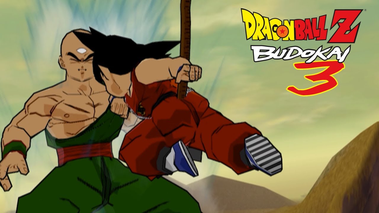 Dragon Ball Z Budokai 3 Kid Goku vs Tien | Mountains