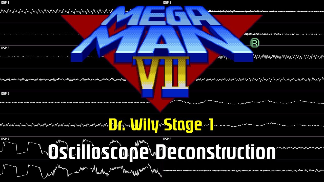 Mega Man 7 - Dr. Wily Stage 1 (Entrance) [Oscilloscope Deconstruction]