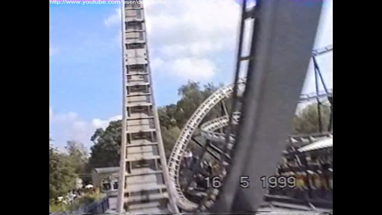 Looping (Star) - Bobbejaanland (front seat POV 1999)