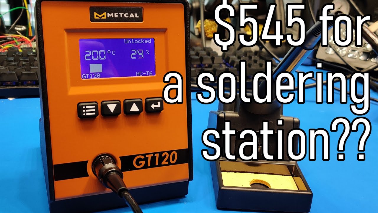 SDG #209 Metcal GT120 GT90 Паяльная станция с регулируемой температурой