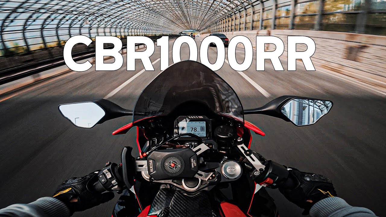 바린이가 혼다 CBR1000RR 처음 타봤습니다… 리터급의 세계는 다르네요