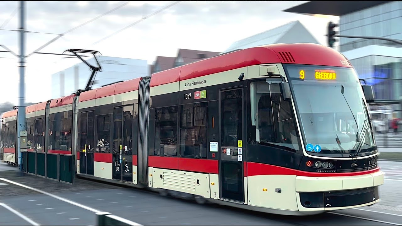 Tramwaje Gdańsk 2025 🚋 Kompilacja Przejazdów 4K HDR