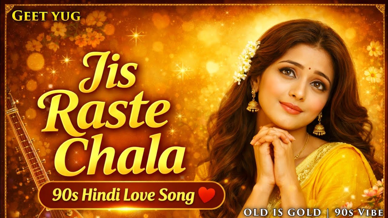 Jis Raste Chala 90s Cover song | Lata Mangeshkar Old songs | Geet yug 