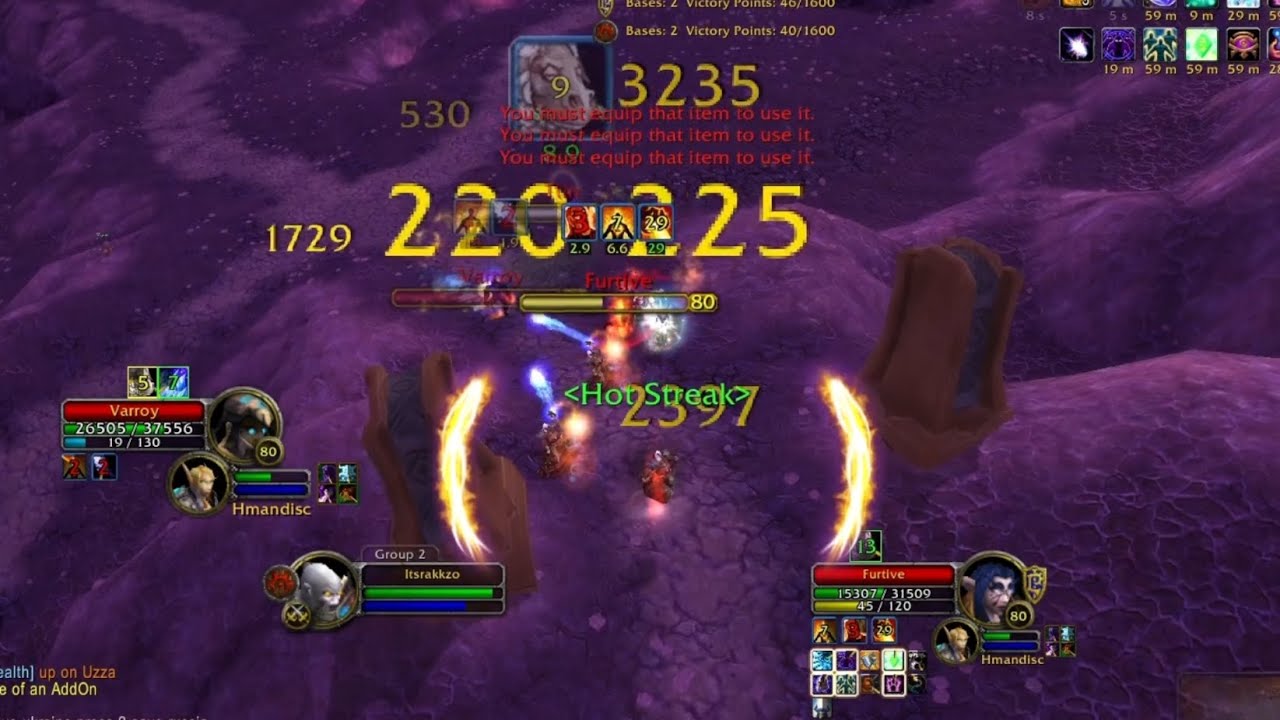 8-2 Full BG Fire Mage FUN WotLK Solo PvP - Rakzo