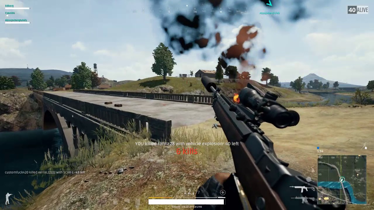 Playerunknown's Battlegrounds - Killingspree (Squad Match)