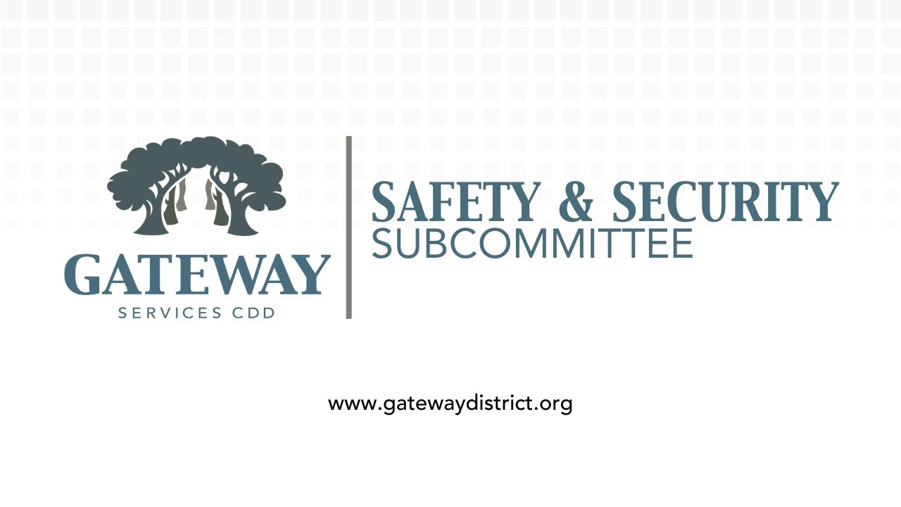 2026.01.22 Safety & Security Subcommittee Meeting