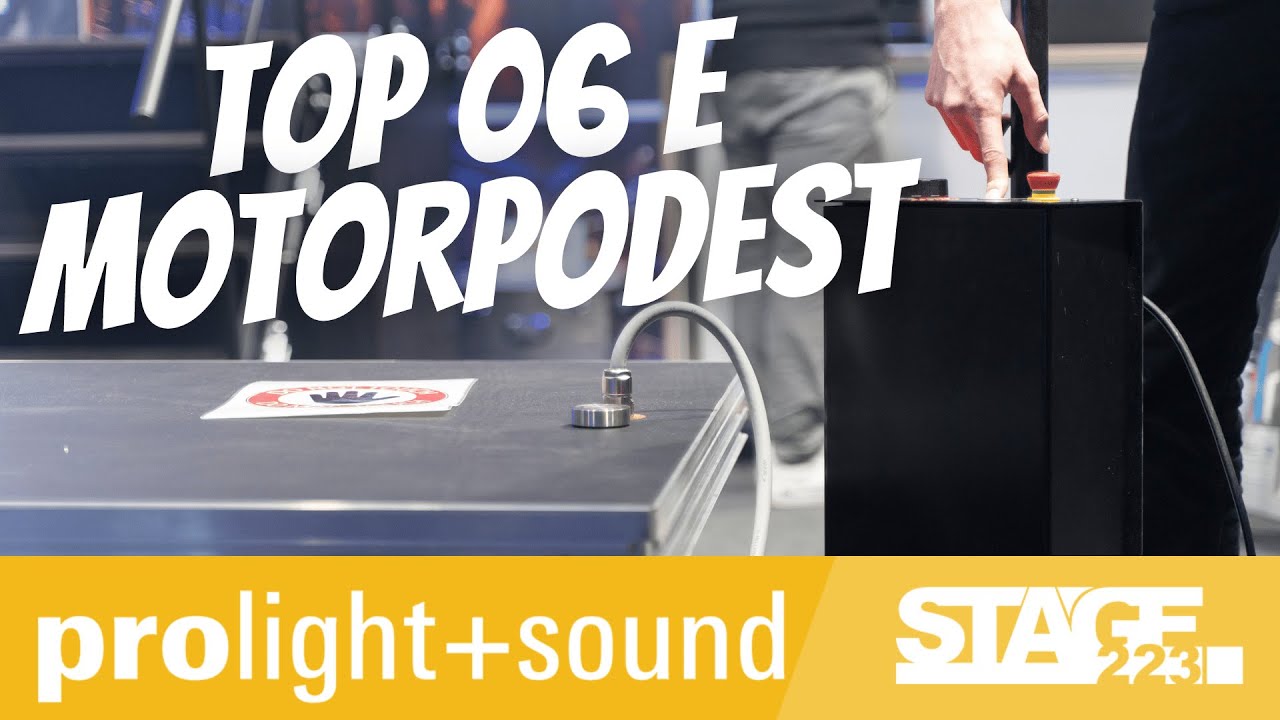 Mott TOP 06E Motorenpodest | Prolight + Sound 2023