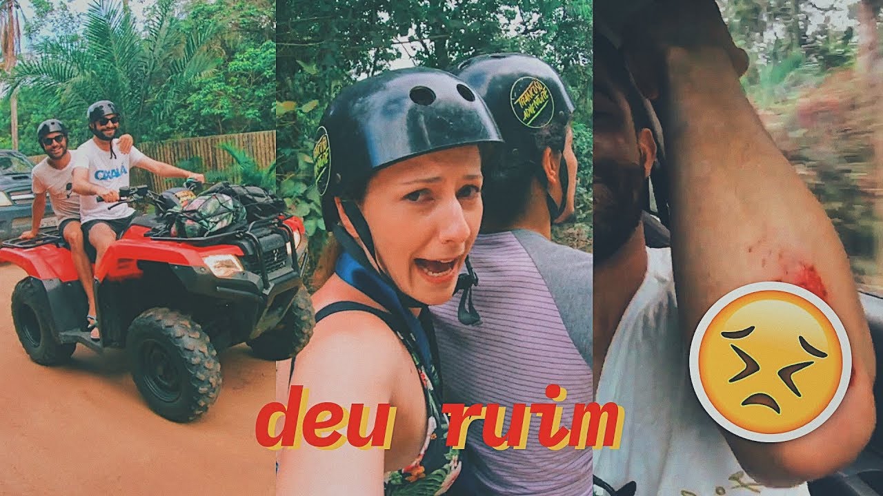 EU AVISEI QUE ALGUÉM IA CAIR DO QUADRICICLO!!! 😣 | TRANCOSO - BA #2 | VIAGEM