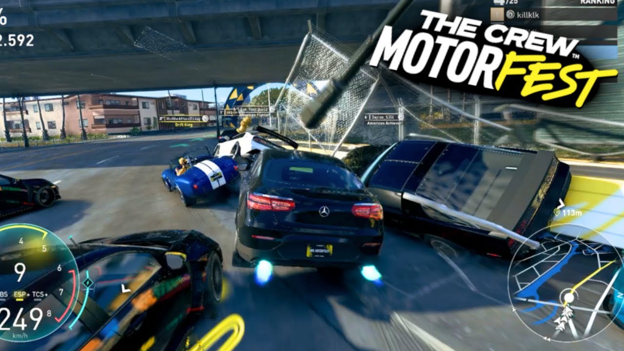 Попытка выжить в сети на мотофестивале The Crew