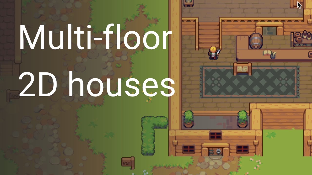 2D houses with multiple floors [Devlog #8]