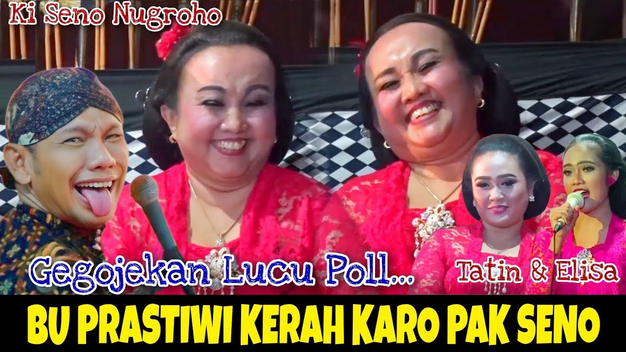 Bu Prastiwi kerah karo Pak Seno, Lucu Banget | Wayang Kulit Ki Seno Nugroho.