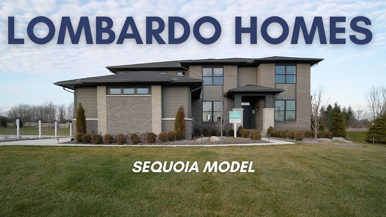 Inside a Lombardo Homes Sequoia Model in Northville, MI