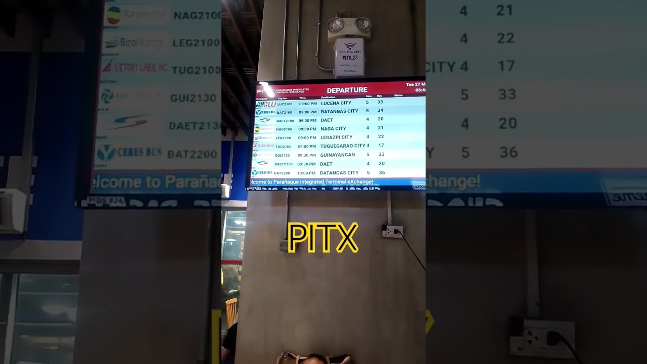 PITX BUS SCHDULE #highlights #viewers #shortsviral #prayer #pitx