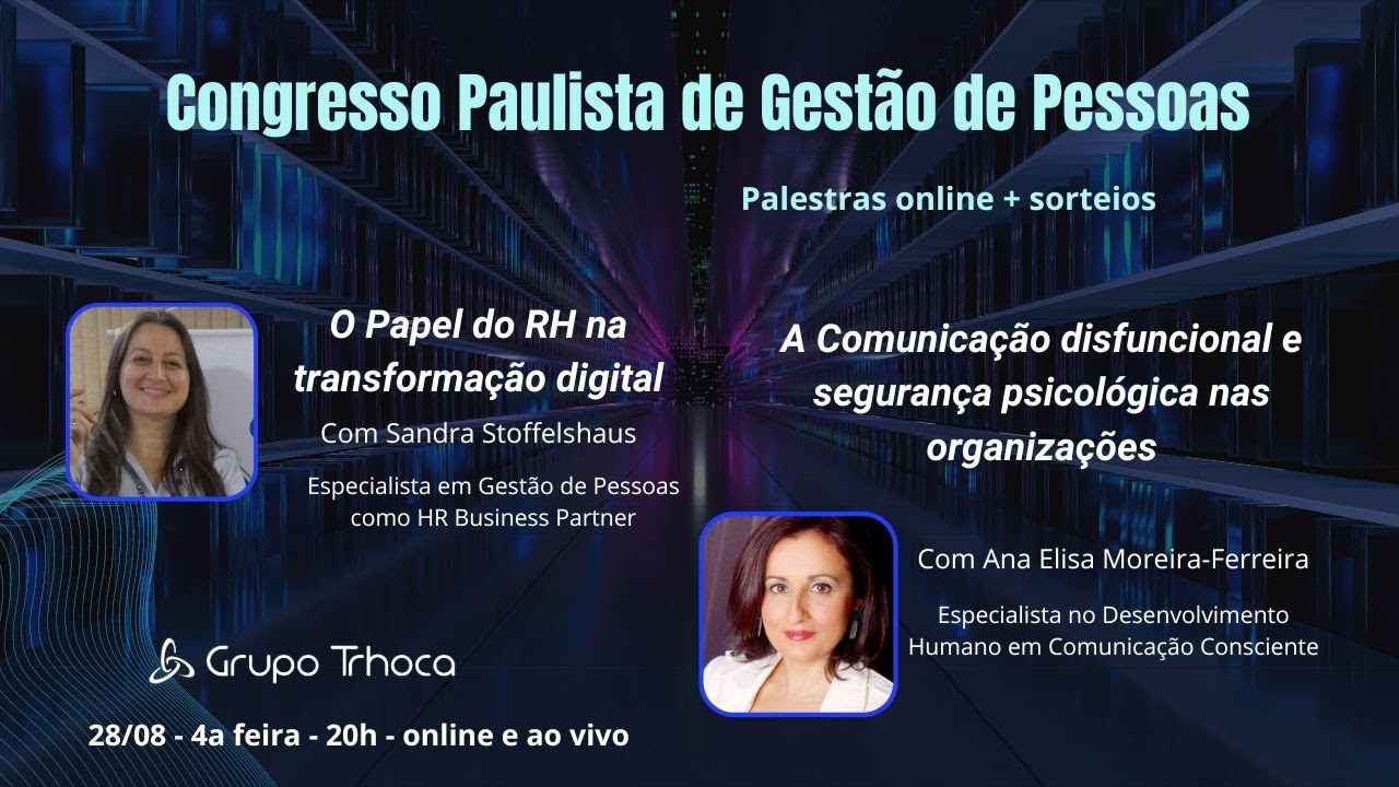 Congresso online - Conexões Humanas - Reinventando o RH para uma Era de Mudança