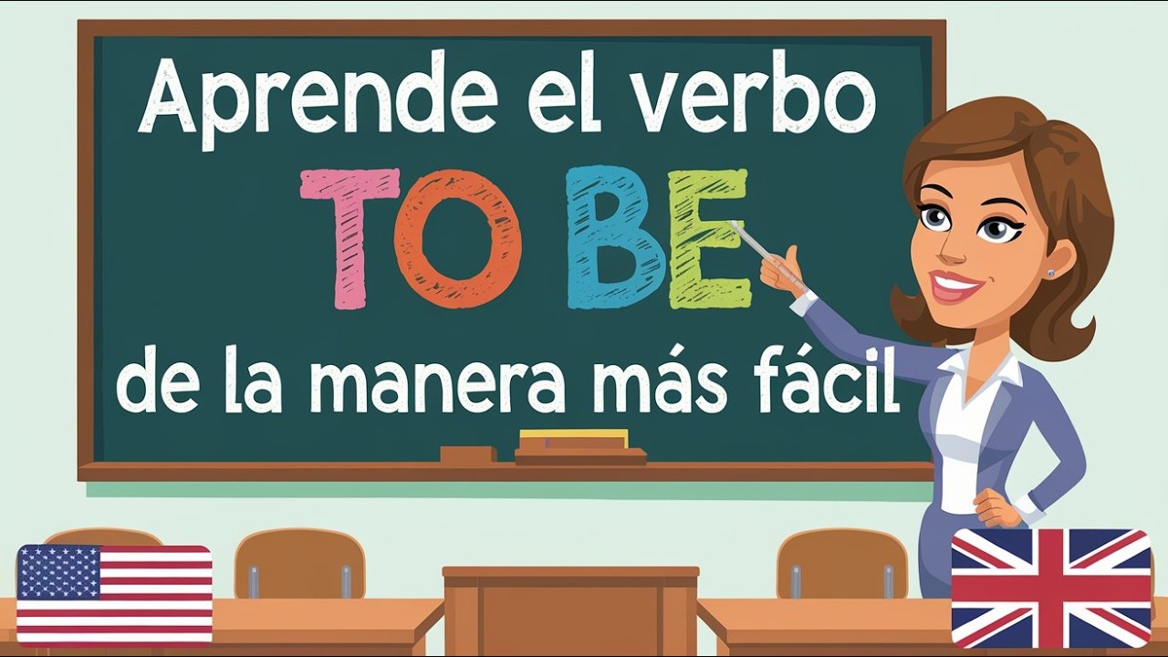 Aprende inglés: Verbo TO BE explicado fácil paso a paso con ejemplos y práctica