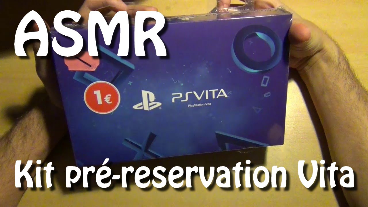 [ASMR] Unboxing du Kit de pré-reservation PSVita