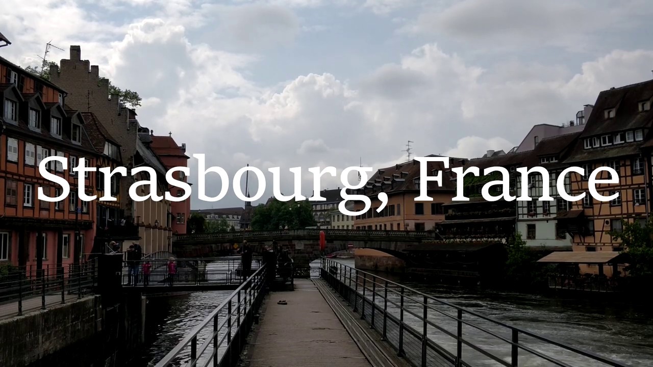 Barrage Vauban & Petite France in Strasbourg, France