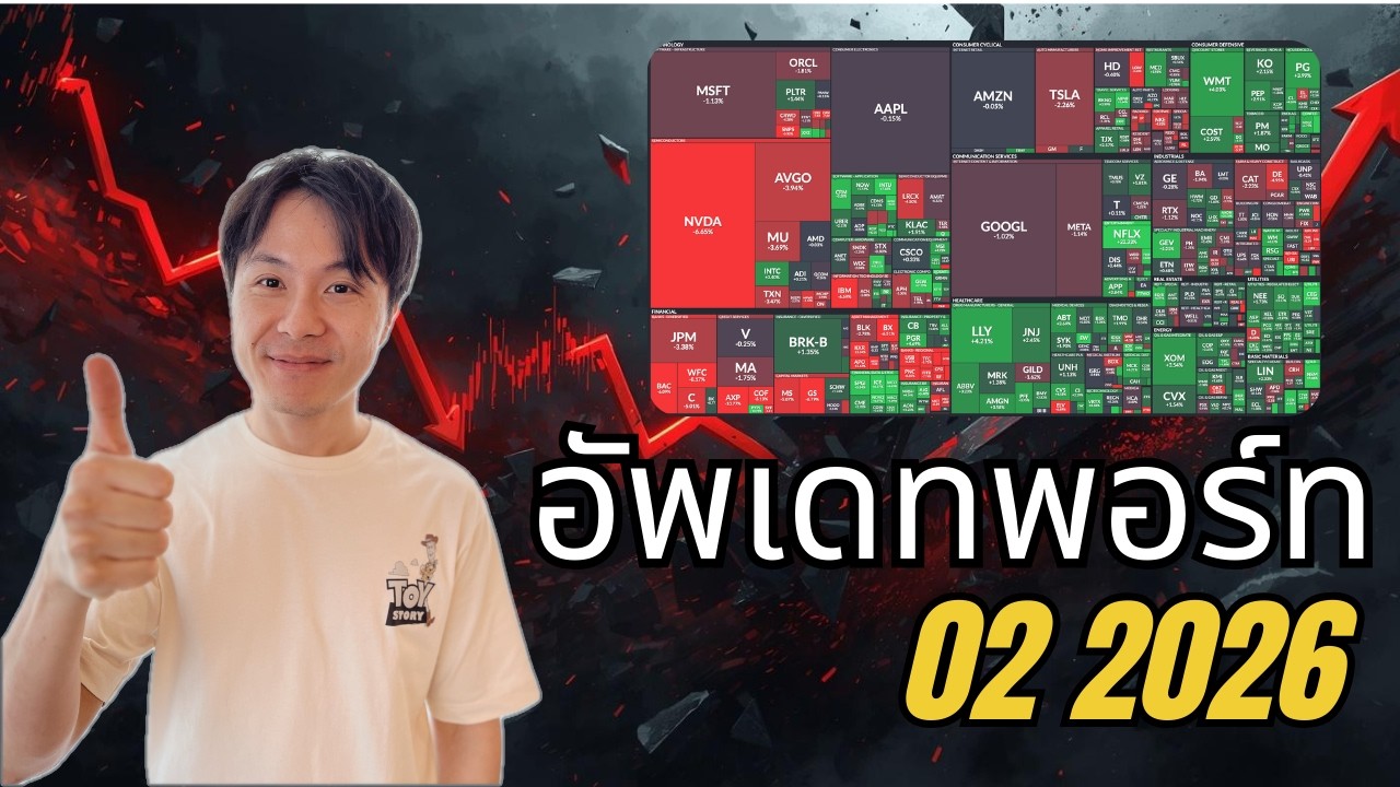 อัพเดทพอร์ทหุ้น เดือนกุมภาพัน 2026