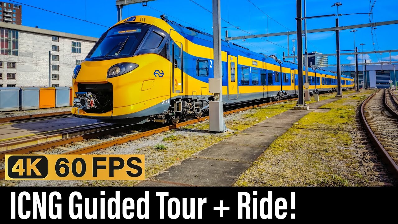 Train Cab Ride NL / ICNG Guided Tour + Ride / Breda - Amsterdam / ICNG / March 2023