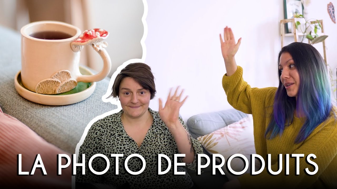 Comment bien photographier ses CRÉATIONS artisanales, avec Kaki Poterie. LA PHOTO DE PRODUIT.