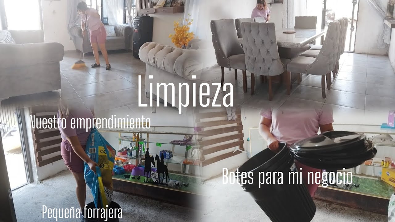 QUE HAGO EN MI DIA/LIMPIEZA🧹🧼🪣MOTIVATE/COMPRE BOTES PARA la FORRAJERA/HOUSE TOUR expres de mi baño🚽/