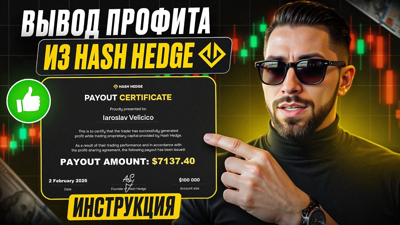 Как я вывел профит из Hash Hedge - полная инструкция. 7 137 $ за 16 минут.