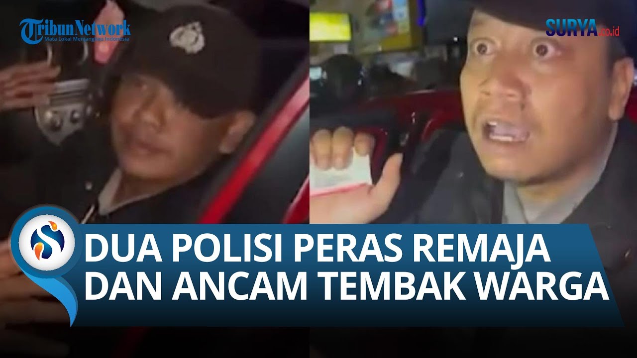 Detik-detik Dua Polisi Peras Dua Sejoli di Semarang hingga Ancam Tembak Warga, Hampir Diamuk Warga!