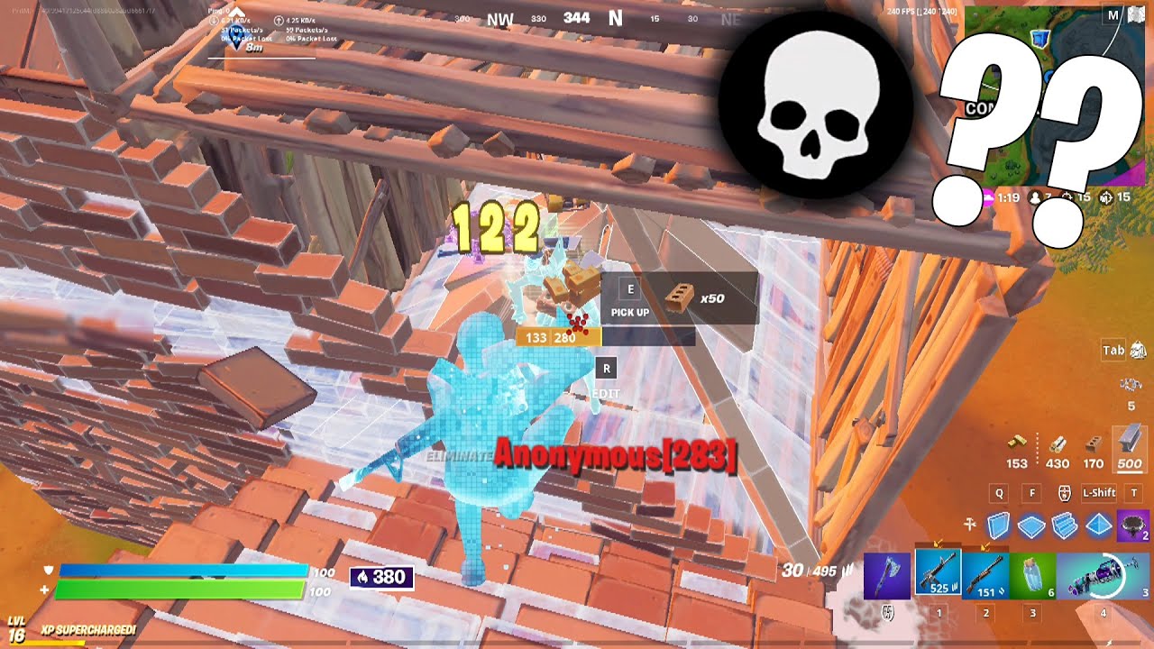 High Kill Solo Arena 240 FPS Smooth 4K Gameplay Full Game Season 7 No Commentary | Fortnite PC