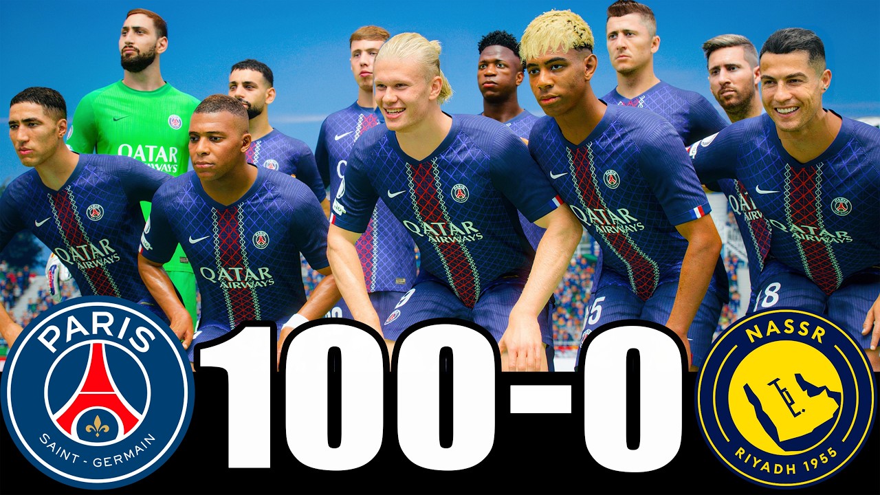 RONALDO, MESSI, LAMINE YAMAL, MBAPPE ALL BEST PLAYERS IN THE WORLD PLAYING TOGETHER | MESSALDO FC 26