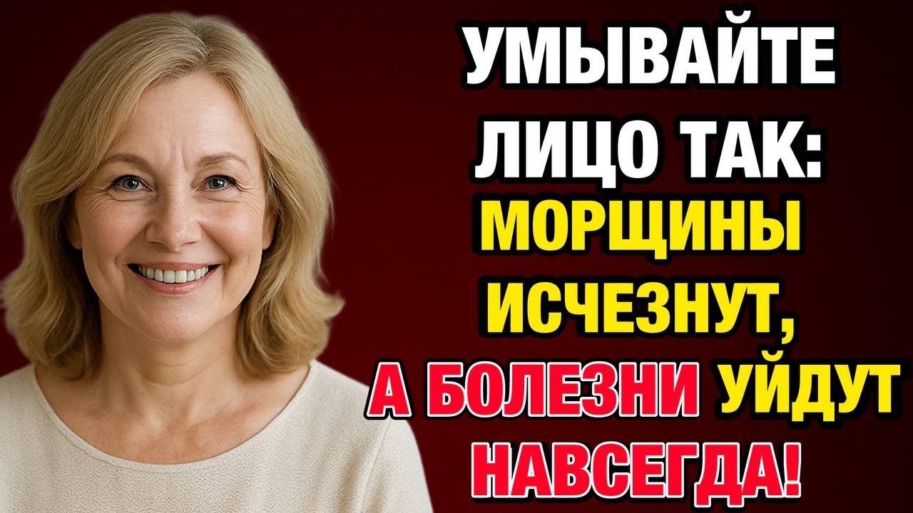 Эта ошибка при умывании старит вас на 10 лет! Проверьте, не делаете ли вы её…