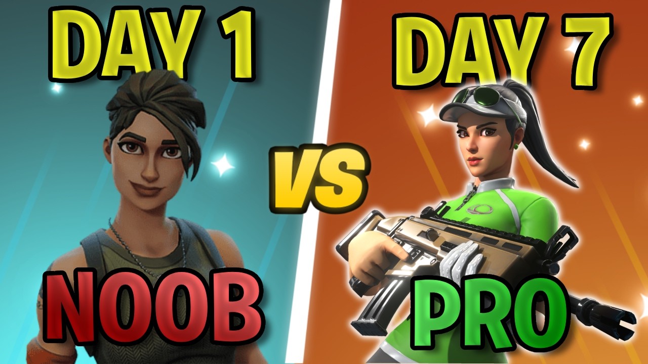 1 Week Controller to Keyboard Progression (Fortnite)