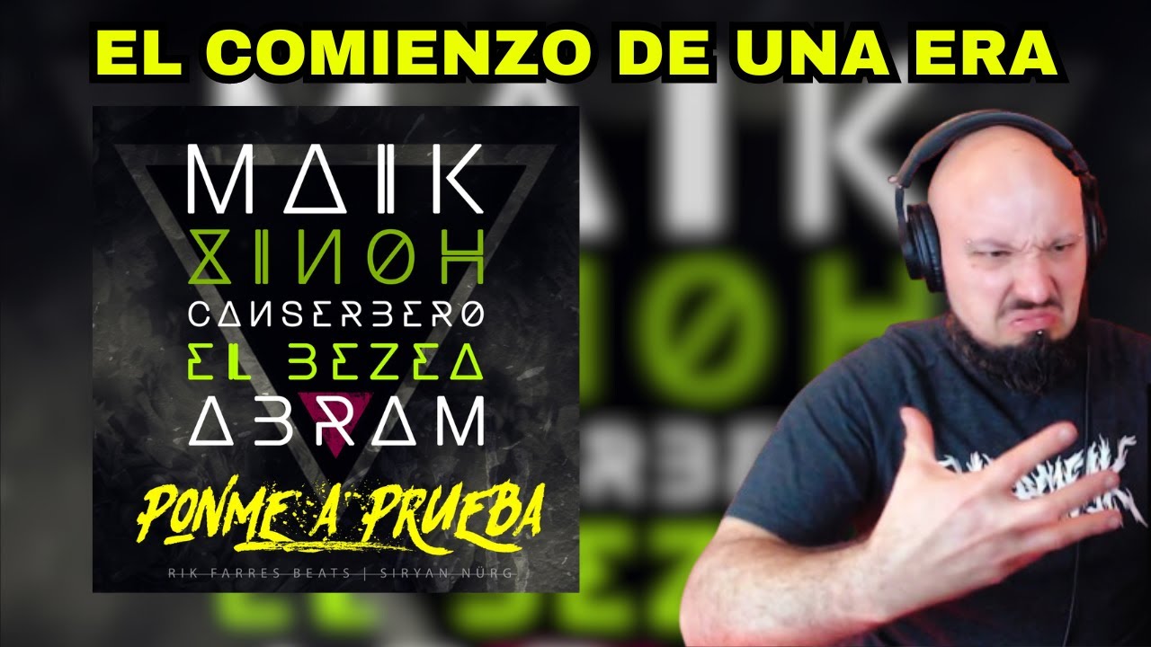 MAIK | XINOH | ABRAM | CANSERBERO | EL BEZEA • PONME A PRUEBA // BATERISTA REACCIONA