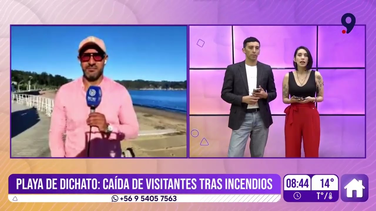 Turismo en Tomé busca reactivarse tras incendios: Dichato está operativo y con acceso expedito
