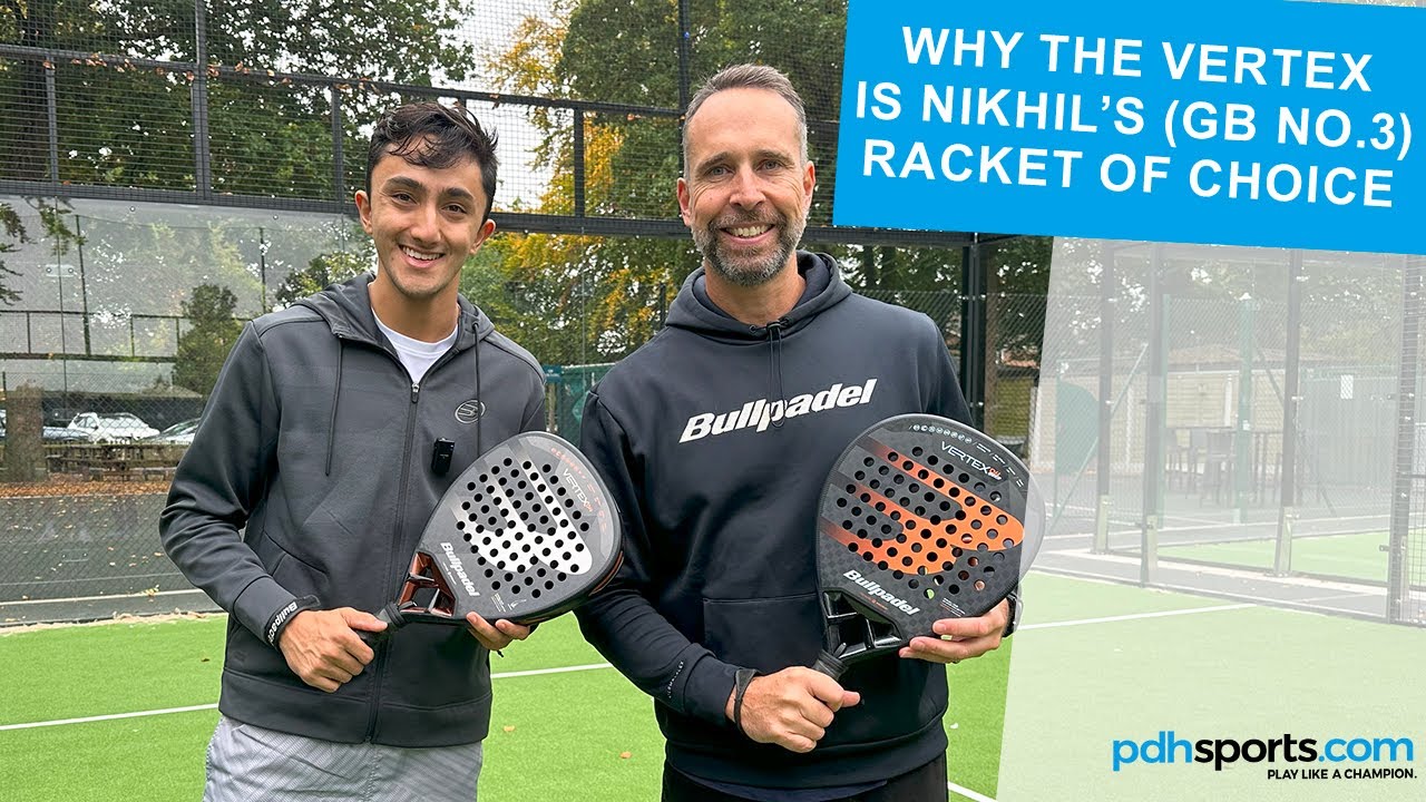 Why Great Britain's Number 3 uses the Bullpadel Vertex 04 25.