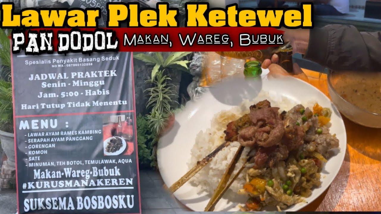 DOKTER SPESIALIS BUKA TEMPAT MAKAN ?? || WARUNG PAN DODOL