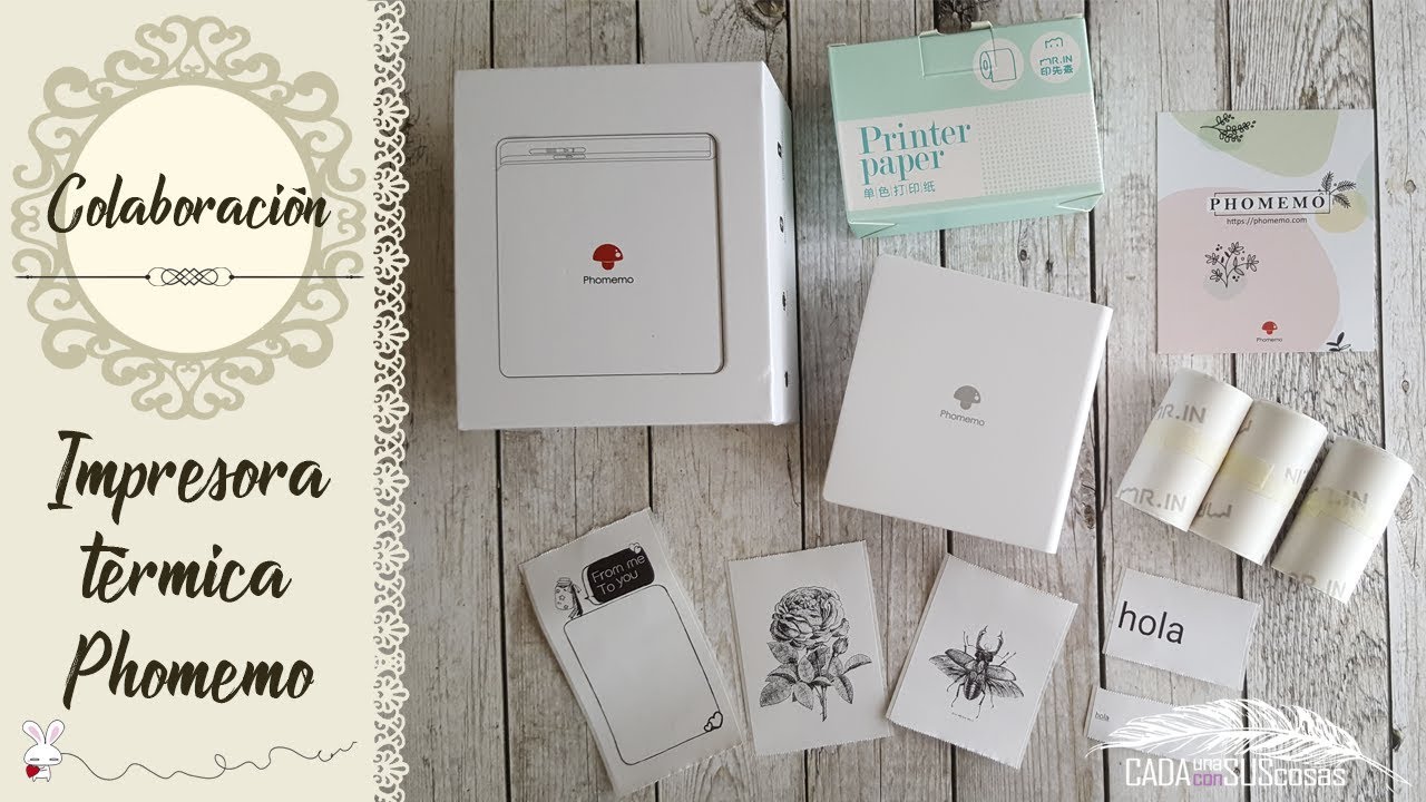 ¡MINI IMPRESORA SIN TINTA! Phomemo, UNBOXING [CO]