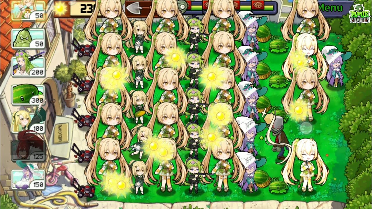Plants girls vs zombies big time