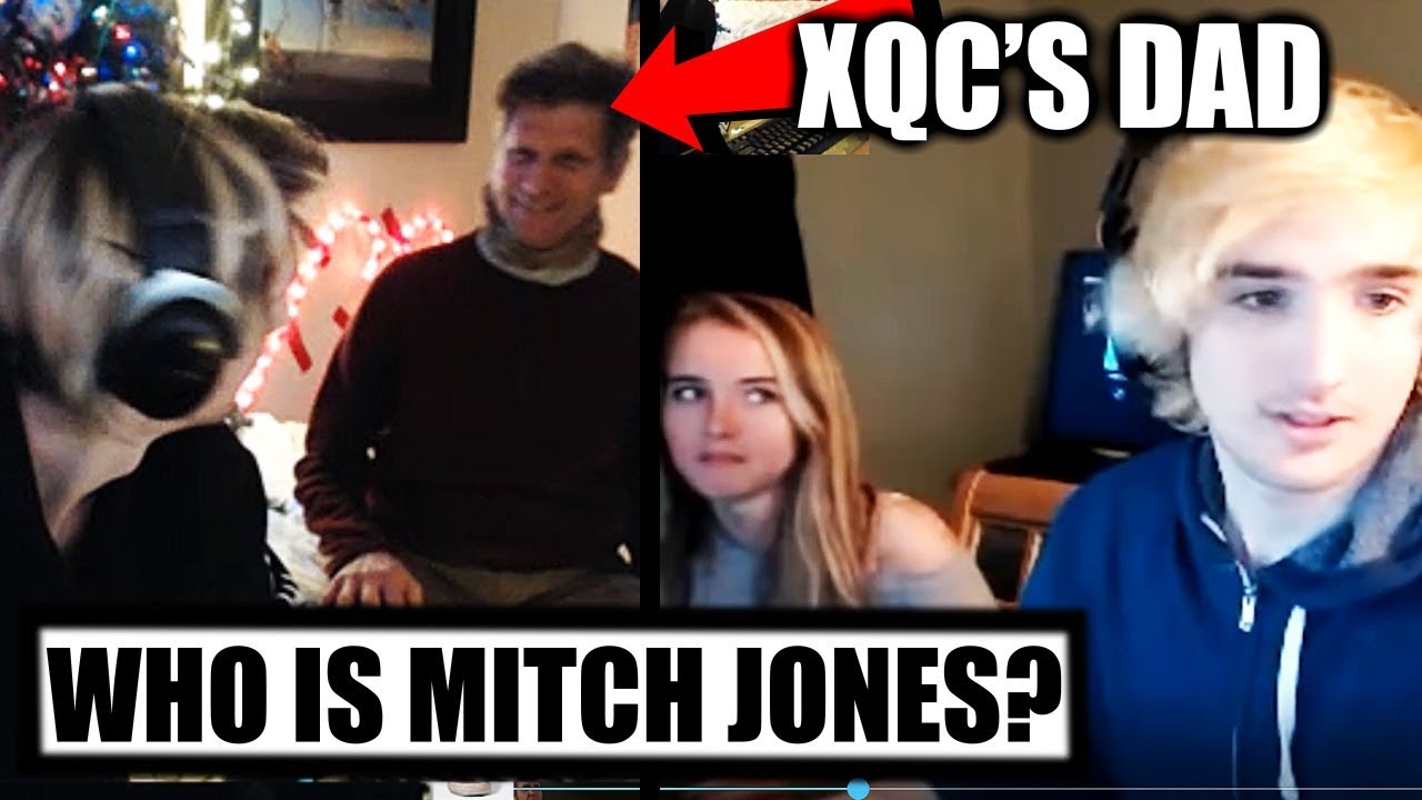 xQc Reacts to Who is Mitch Jones? | xQc's Dad Makes an Appearance