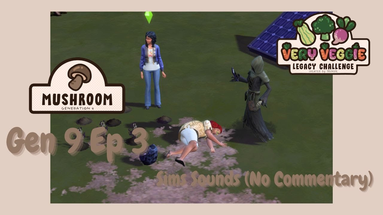there's been a change in plans | Very Veggie Challenge Gen 9 Ep 3 | Sims Sounds (No Commentary)