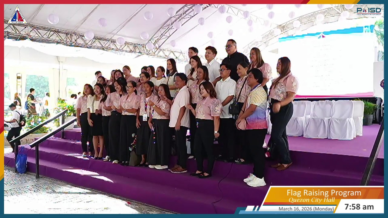 Flag Raising Ceremony at Quezon City Hall | March 16, 2026