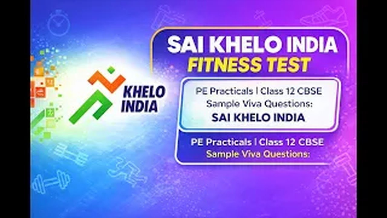 Class 12 PE Practicals | Khelo India Fitness Test Viva Questions & Answers