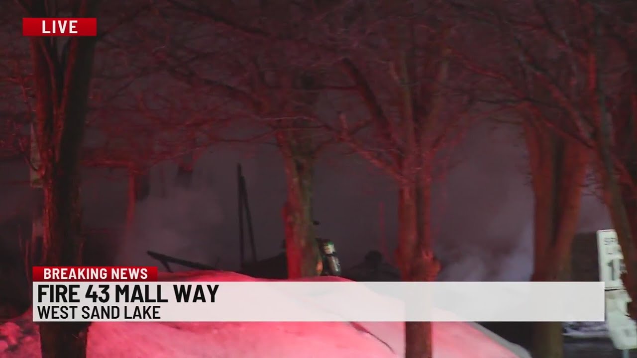 Code enforcement says four businesses are a total loss in West Sand Lake fire